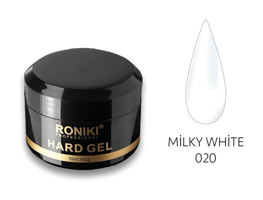 Roniki Milky White 20 Beyaz Parlak Kalıcı Oje