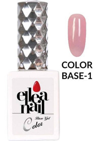 Ellea Nail Color Base 1 Pembe Parlak Kalıcı Oje