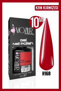 Moziur H168 Kırmızı Parlak Kalıcı Oje