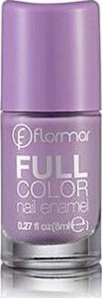 Flormar Full Nail Enamel 14 Lila Parlak Oje