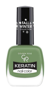 Golden Rose Keratin Nail Color 205 Yeşil Parlak Oje