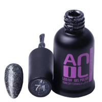 Anıl Professional Cosmetics 71 Antrasit Işıltılı Kalıcı Simli Oje