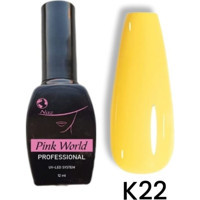 Pink World K22 Pembe Parlak Kalıcı Oje