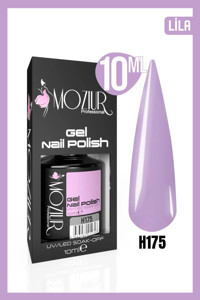 Moziur H175 Lila Parlak Kalıcı Oje