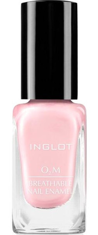 Inglot O2M Breathable Nail Enamel 603 Pembe Sedefli Simli Oje