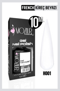 Moziur H001 Beyaz Parlak Kalıcı Oje