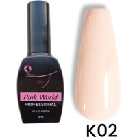 Pink World K02 Pembe Parlak Kalıcı Oje