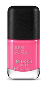Kiko Milano Smart Fast Dry Azalea 17 Pembe Parlak Oje