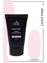 Cr-Oje Light Pink YC75 Pembe Parlak Kalıcı Jel Oje