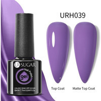 Ursugar Color Base URH039 Mor Mat Kalıcı Oje