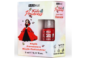 Mara Kids Princess Kırmızı Parlak Kalıcı Oje
