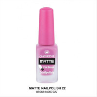 Gabrini Flat Brush 8 Siyah Mat Oje