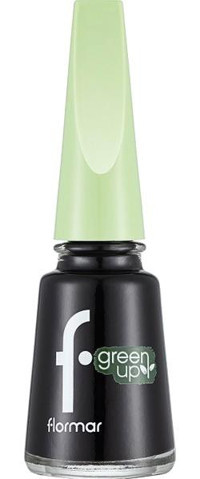 Flormar Green Up 15 Siyah Parlak Oje