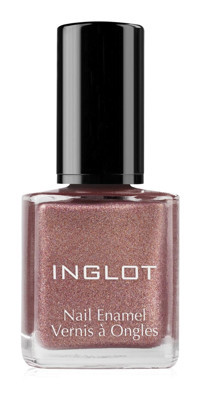Inglot Nail Enamel 252 Mor Işıltılı Simli Oje