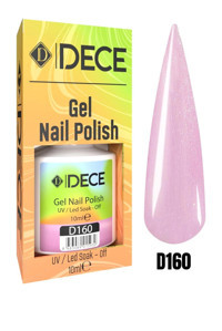 Dece D160 Pembe Sedefli Kalıcı Simli Oje