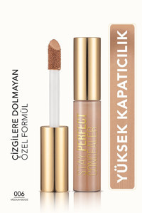 Flormar 006 Medium Beige Göz Altı ve Yüz Likit Fırça Kapatıcı