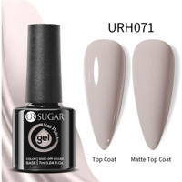 Ursugar Color Base URH071 Gri Mat Kalıcı Oje