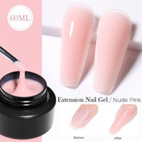 Born Pretty Pro Builder 4 Nude - Pembe Parlak Kalıcı Oje