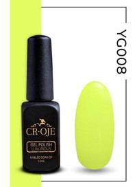 Cr-Oje YG008 Sarı Neon Kalıcı Oje