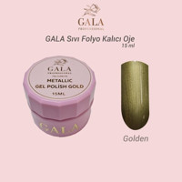 Gala Smart Professional Cream Altın Sarısı Metalik Kalıcı Oje