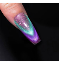 Born Pretty Cat Eye T003 Çok Renkli Hologram Kalıcı Simli Oje
