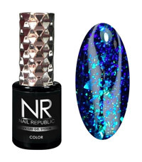 Nail Republic Galaxy 3 Mavi Işıltılı Kalıcı Simli Oje