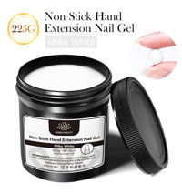 Born Pretty Non Stick Hand Extension Beyaz Parlak Kalıcı Jel Oje