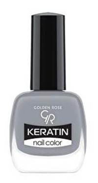Golden Rose Keratin Nail Color 71 Gri Parlak Oje