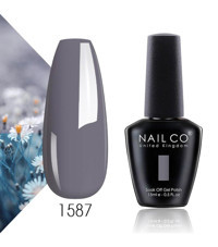 NailCo United Kingdom 1587 Gri Parlak Kalıcı Oje