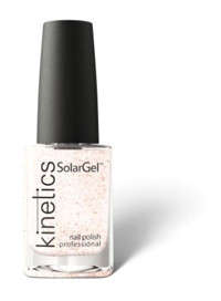 Kinetics Builder Base Coat 525 Beyaz Işıltılı Simli Oje
