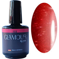 Glamour By Mia 133 Kırmızı Işıltılı Kalıcı Simli Oje