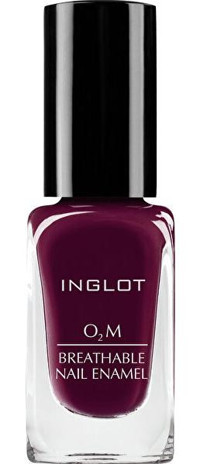 Inglot O2M Breathable Nail Enamel 412 Bordo Parlak Oje