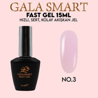 Gala Smart Fast 3 Lila Parlak Kalıcı Jel Oje