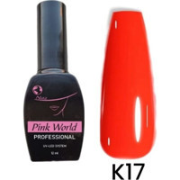 Pink World K17 Pembe Parlak Kalıcı Oje
