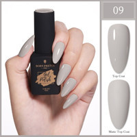 Born Pretty Trubuty Serisi 09 Gri Parlak Kalıcı Oje