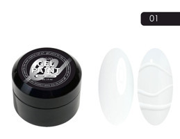 Mojo Nail Art 01 Beyaz Parlak Kalıcı Jel Oje