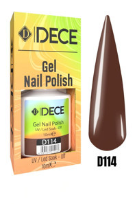 Dece D114 Kahverengi Parlak Kalıcı Oje
