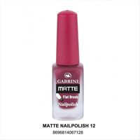 Gabrini Flat Brush 5 Mor Mat Oje