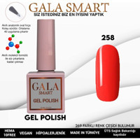 Gala Smart Klasik Seri 258 Pembe Parlak Kalıcı Oje