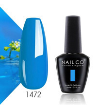 NailCo United Kingdom 1472 Mavi Parlak Kalıcı Oje