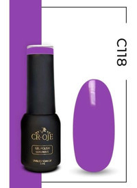 Cr-Oje Cashmere Serisi C118 Mor Parlak Kalıcı Oje