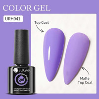 Ursugar Color Base URH041 Lila Mat Kalıcı Oje