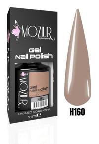 Moziur H160 Nude Parlak Kalıcı Oje