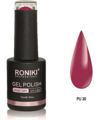 Roniki Grace PU30 Mavi Parlak Kalıcı Oje