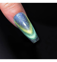 Born Pretty Cat Eye T002 Çok Renkli Hologram Kalıcı Simli Oje
