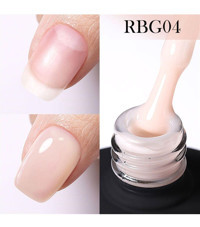 Born Pretty Rubber Base RBG04 Pembe Parlak Kalıcı Oje