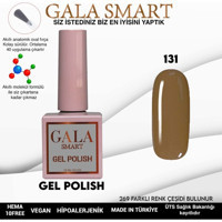 Gala Smart Klasik Seri 131 Kahverengi Parlak Kalıcı Oje