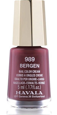 Mavala Bergen 898 Bordo Mat Kalıcı Oje