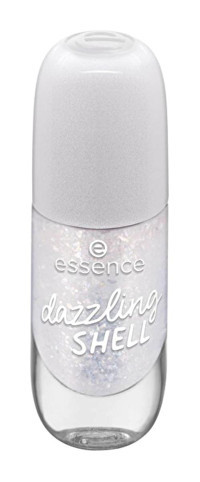 Essence 18 Beyaz Parlak Simli Jel Oje