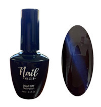 Nail Master Kedi Gözü 868 Lacivert Hologram Kalıcı Simli Oje
